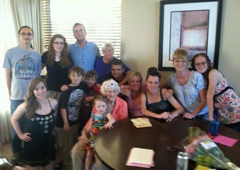 La diferencia en la eternidad: bisabuelas con bisnietos, cuya diferencia de edad es de más de 100 años