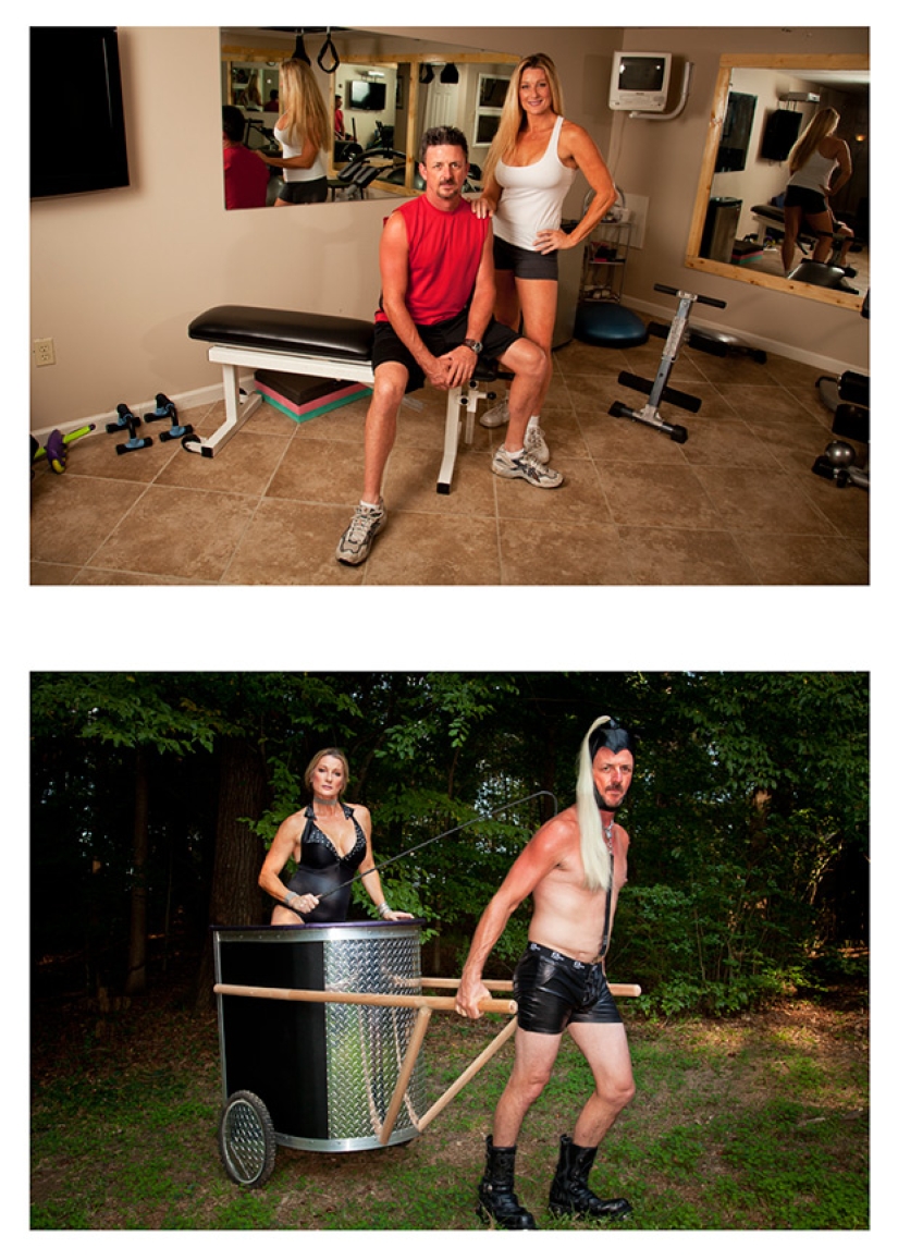 La doble vida de los fanáticos del BDSM en el proyecto fotográfico "Día y noche"