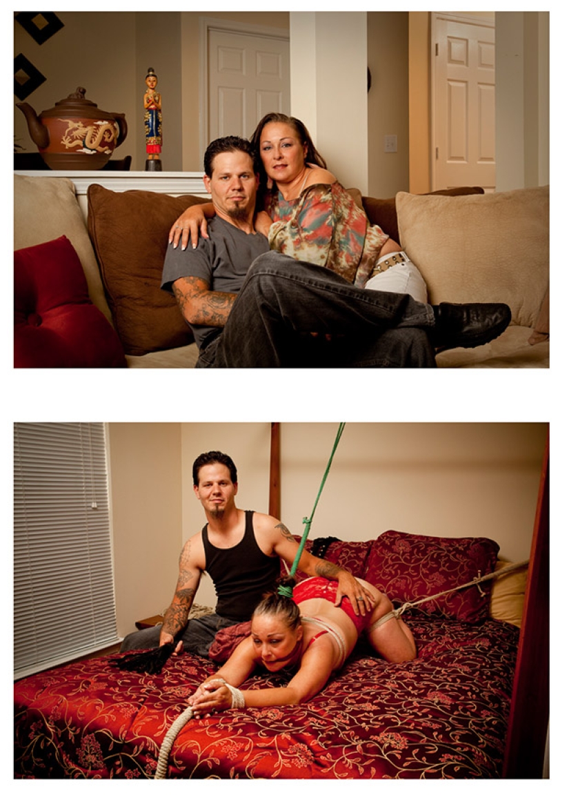 La doble vida de los fanáticos del BDSM en el proyecto fotográfico "Día y noche"