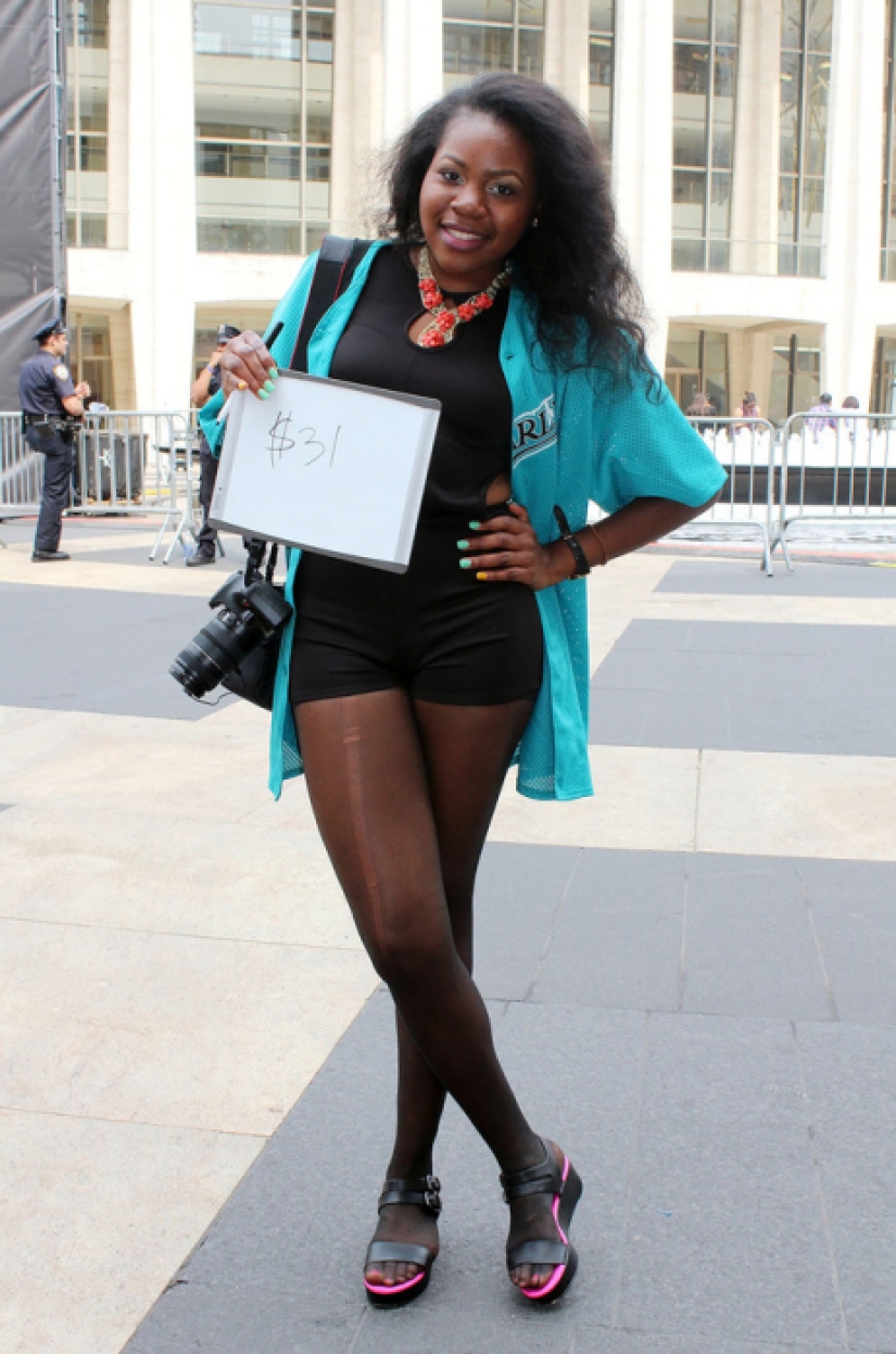 La gente en las calles de Nueva York admitió cuánto costaba su ropa