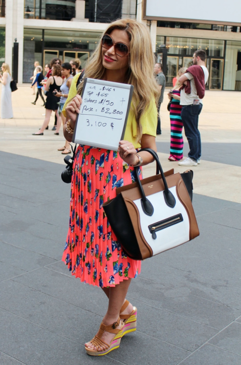 La gente en las calles de Nueva York admitió cuánto costaba su ropa