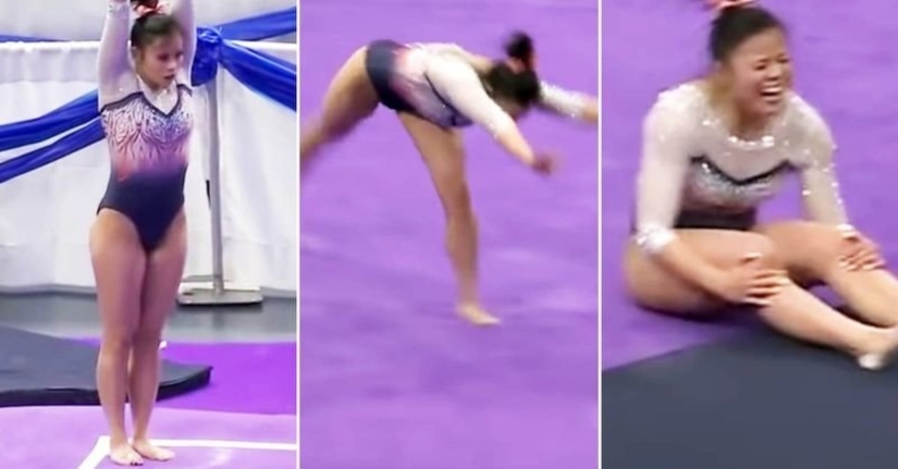 La gimnasta se rompió las dos piernas y admitió que ahora está "muy feliz" La gimnasta se rompió las dos piernas y admitió que ahora está "muy feliz"
