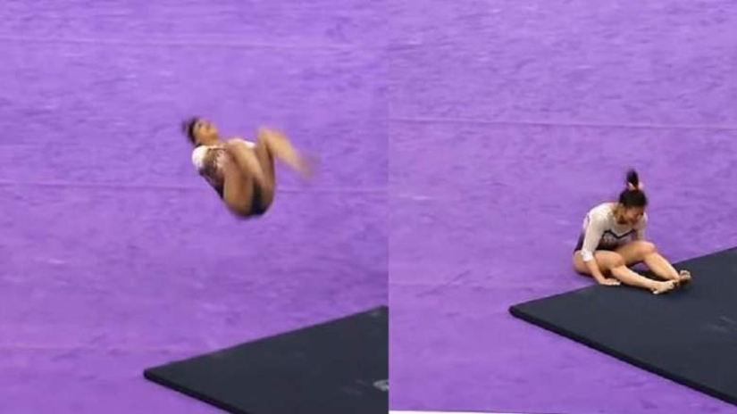 La gimnasta se rompió las dos piernas y admitió que ahora está "muy feliz" La gimnasta se rompió las dos piernas y admitió que ahora está "muy feliz"