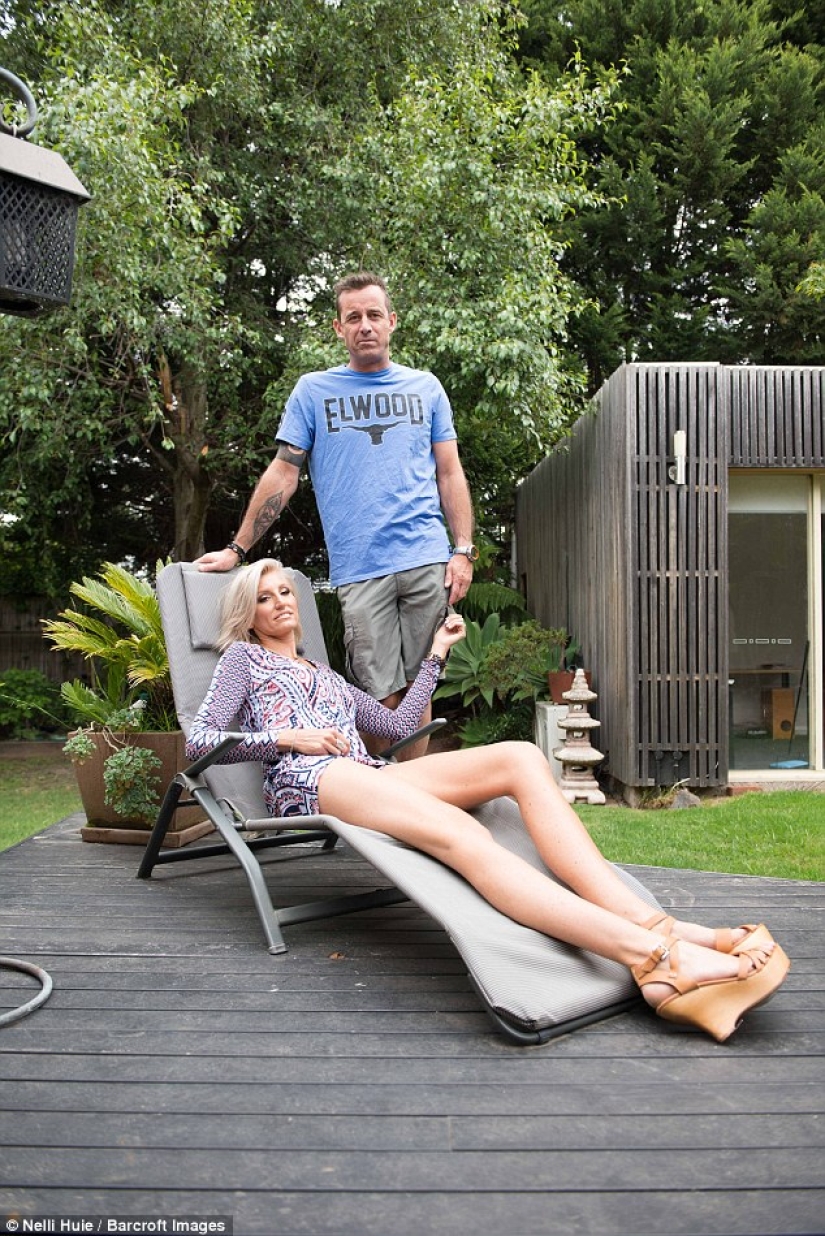 La madre de dos hijos declaró que es la dueña de las piernas más largas del mundo