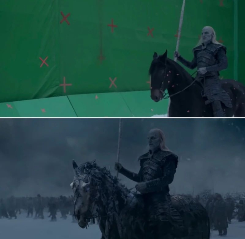 La magia de Chromakey: 15 nuevas tomas de Game of Thrones antes y después de aplicar efectos especiales La magia de Chromakey: 15 nuevas tomas de Game of Thrones antes y después de aplicar efectos especiales