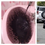 La maldición negra de Venezuela: un líquido desconocido, similar al petróleo, fluía de los grifos de allí