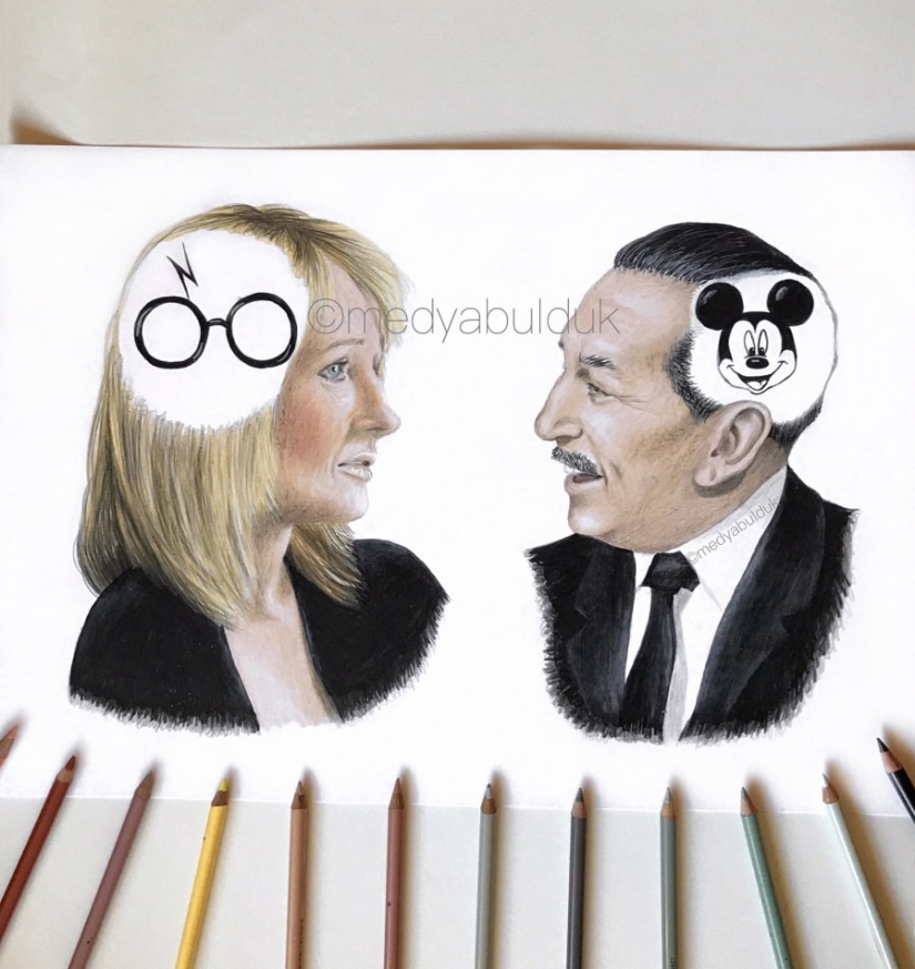 "La mayoría de nuestros problemas están solo en nuestras mentes": dibujos profundos que te hacen pensar