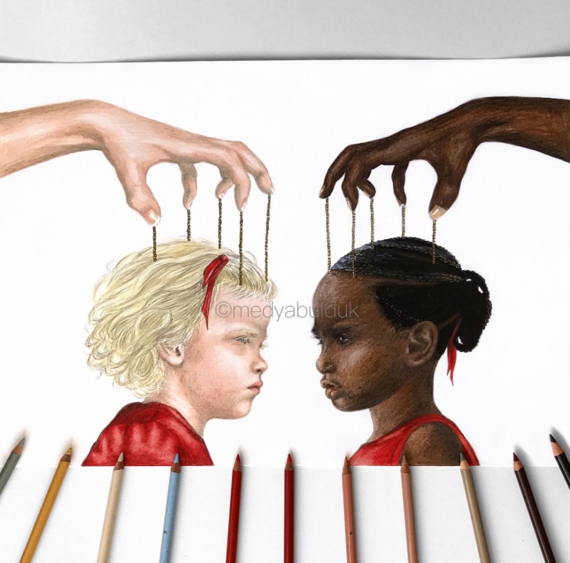 "La mayoría de nuestros problemas están solo en nuestras mentes": dibujos profundos que te hacen pensar