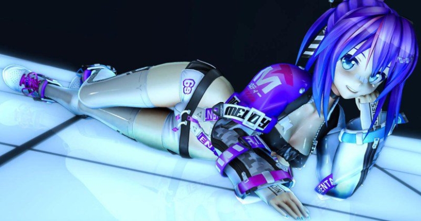 La modelo de webcam virtual Melody estaba por delante de las chicas reales en popularidad