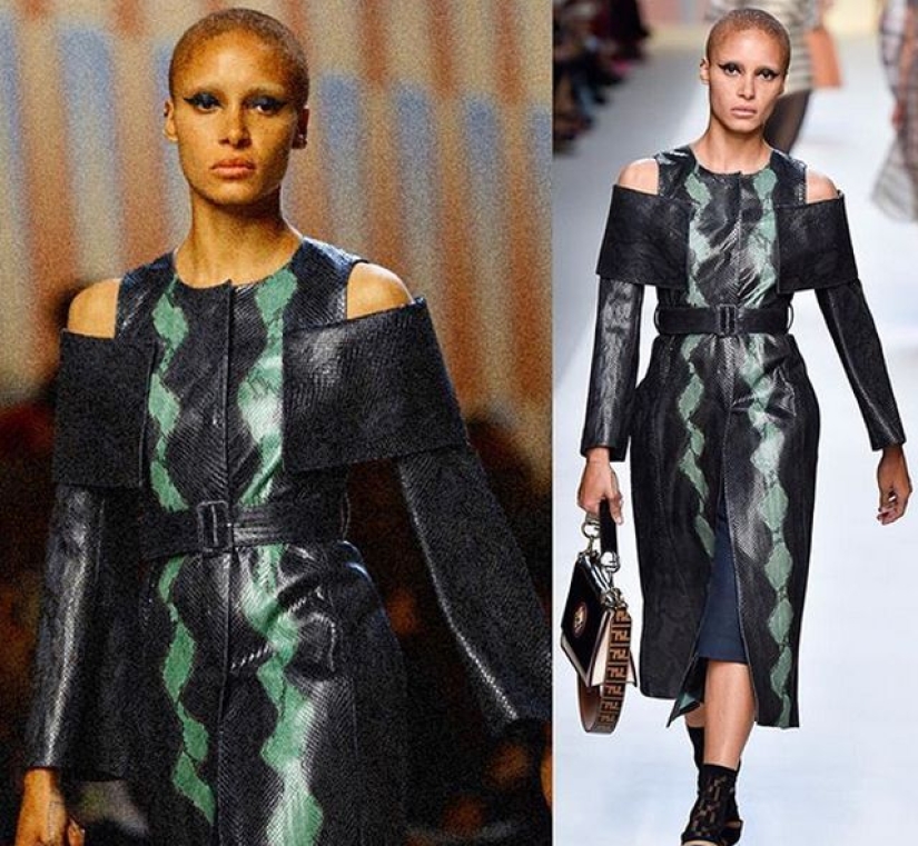 La modelo del año fue Adva Aboa, una feminista negra afeitada La modelo del año fue Adva Aboa, una feminista negra afeitada