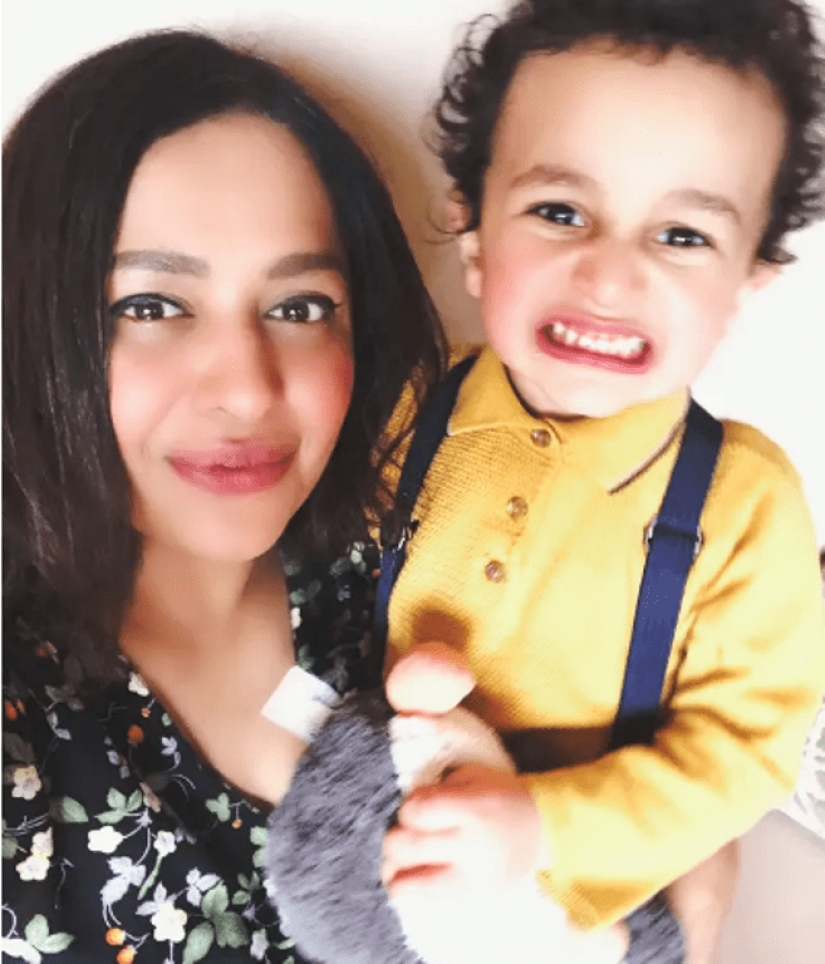 La mujer dejó de hacer y esto es lo que salió de ella