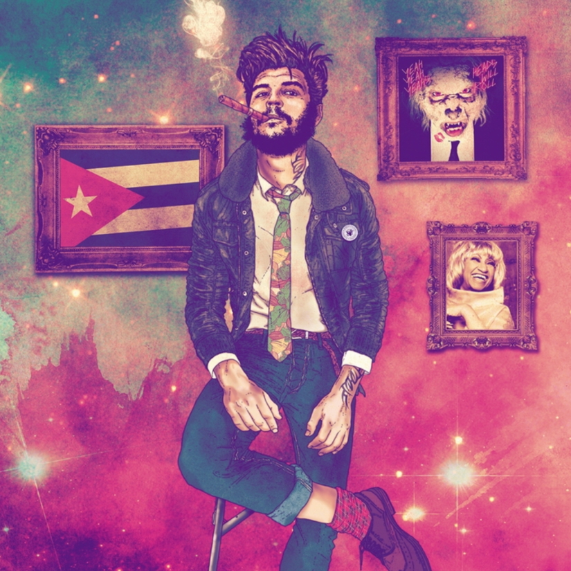 La princesa Diana, Salvador Dalí y el Che Guevara se vistieron de hipsters y se vieron obligados a escuchar rock