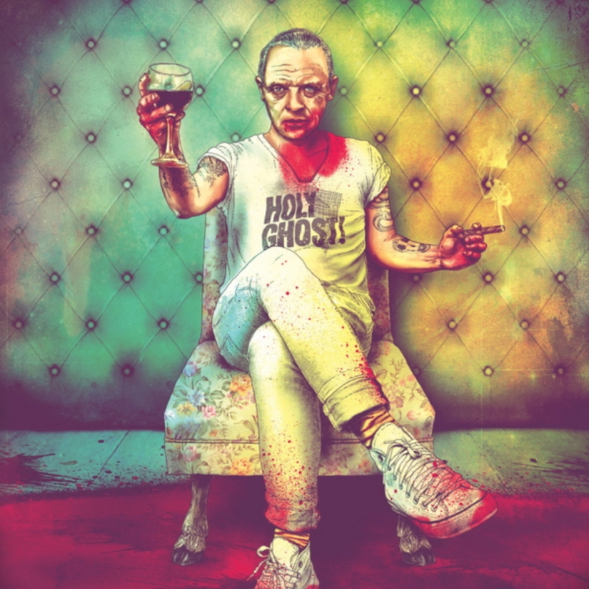 La princesa Diana, Salvador Dalí y el Che Guevara se vistieron de hipsters y se vieron obligados a escuchar rock