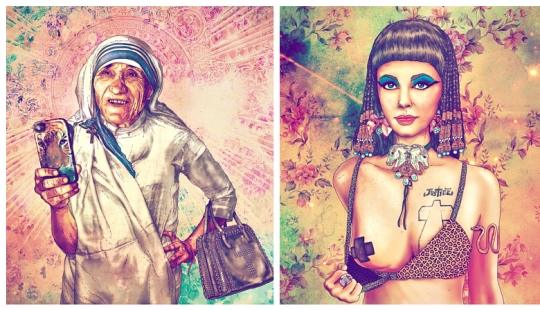 La princesa Diana, Salvador Dalí y el Che Guevara se vistieron de hipsters y se vieron obligados a escuchar rock