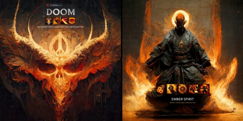 La red neuronal ha creado retratos realistas y espeluznantes de personajes de Dota 2 La red neuronal ha creado retratos realistas y espeluznantes de personajes de Dota 2