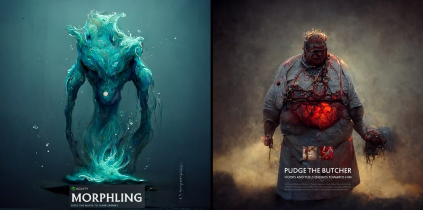 La red neuronal ha creado retratos realistas y espeluznantes de personajes de Dota 2 La red neuronal ha creado retratos realistas y espeluznantes de personajes de Dota 2