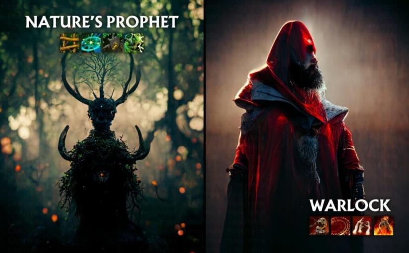 La red neuronal ha creado retratos realistas y espeluznantes de personajes de Dota 2 La red neuronal ha creado retratos realistas y espeluznantes de personajes de Dota 2