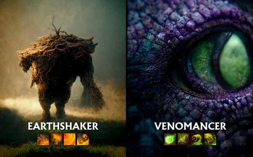 La red neuronal ha creado retratos realistas y espeluznantes de personajes de Dota 2 La red neuronal ha creado retratos realistas y espeluznantes de personajes de Dota 2