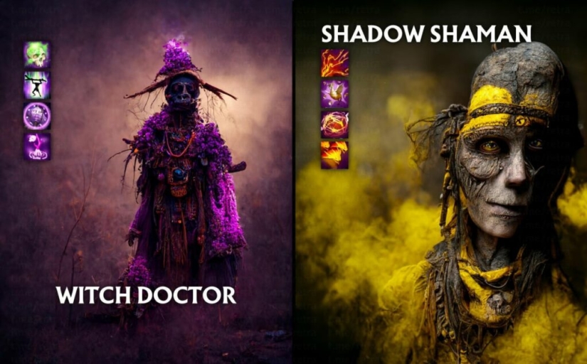 La red neuronal ha creado retratos realistas y espeluznantes de personajes de Dota 2 La red neuronal ha creado retratos realistas y espeluznantes de personajes de Dota 2