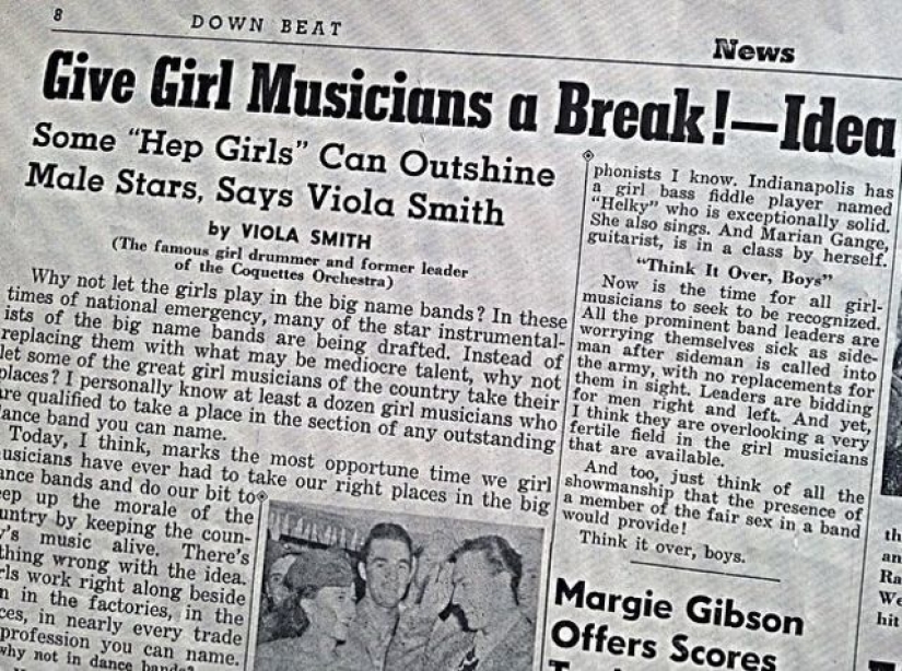 La vida en un ritmo incendiario: la primera baterista femenina cumplió 106 años