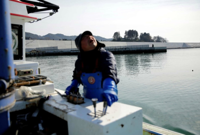 La vida es como en prisión: la costa de Japón, afectada por el tsunami de 2011, estaba rodeada por un muro de 12 metros