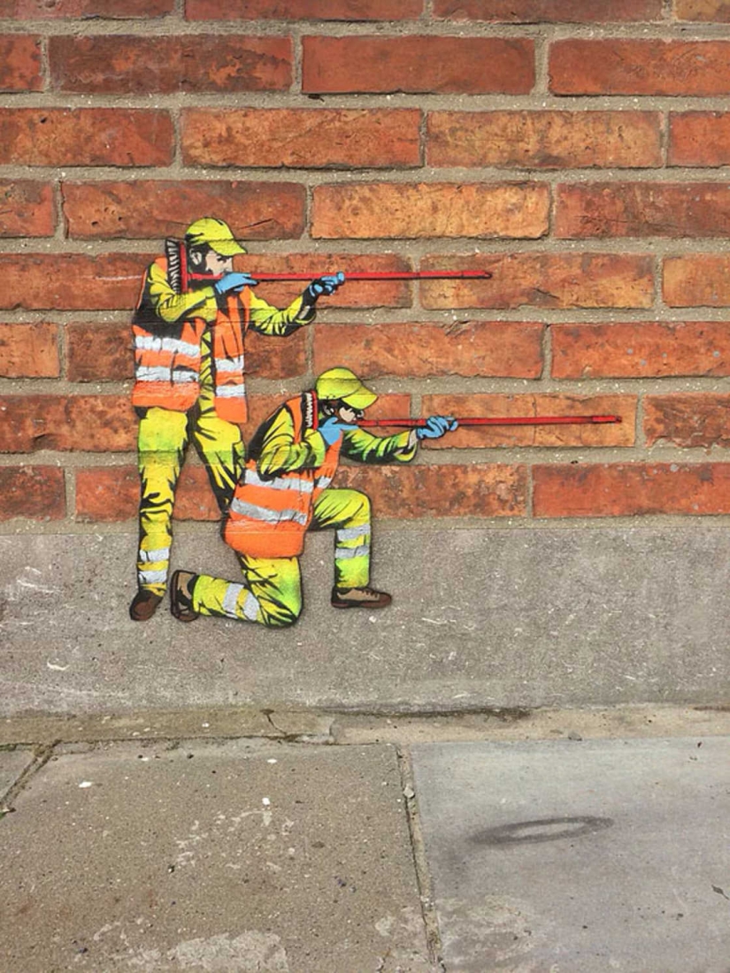 La vida secreta de los trabajadores de la vivienda y los servicios comunales en dibujos de un artista belga