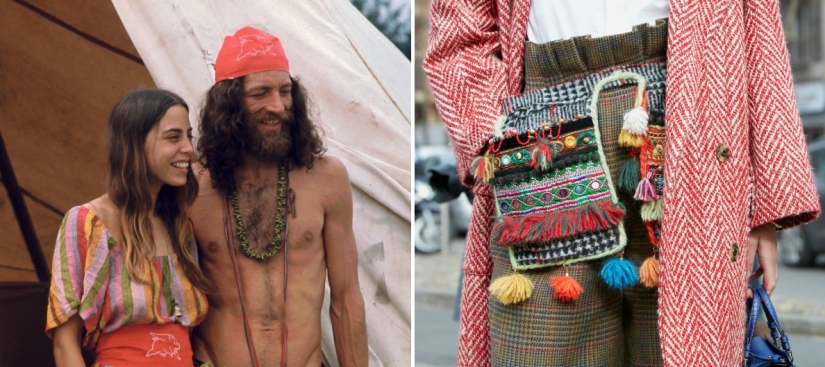 Las fotos del Festival de Woodstock de 1969 le permiten ver los orígenes de la moda moderna