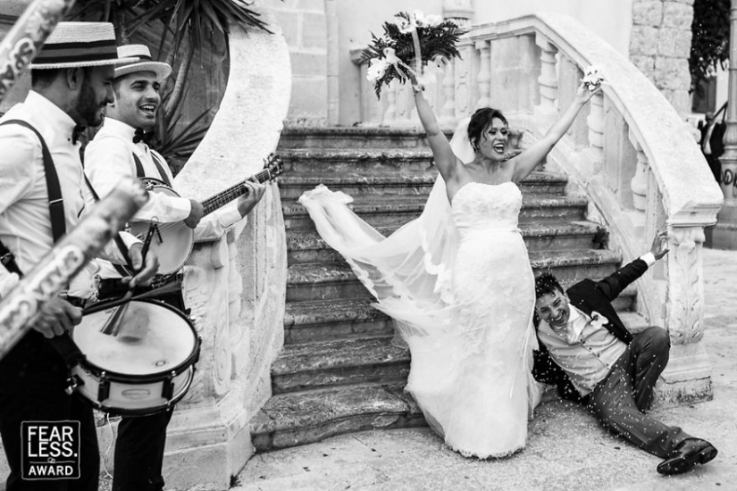 Las imágenes de boda más brillantes que nunca entrarán en el álbum familiar