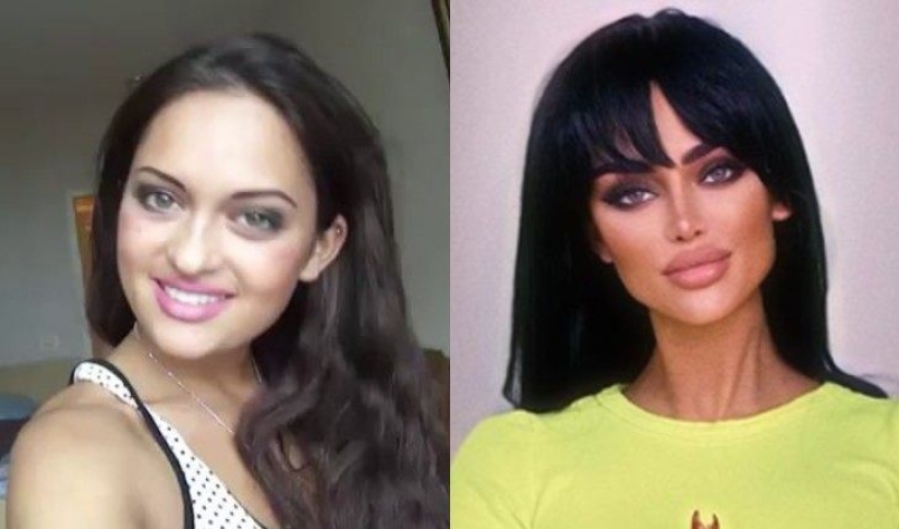 Las niñas de Instagram, que eran bastante comunes, y se convirtieron en dibujos animados