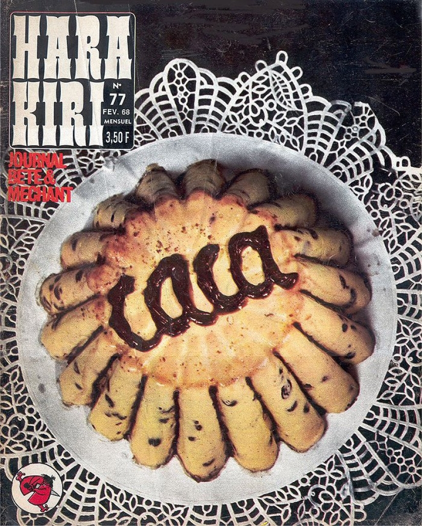 Las portadas de la revista francesa más gamberra del siglo pasado