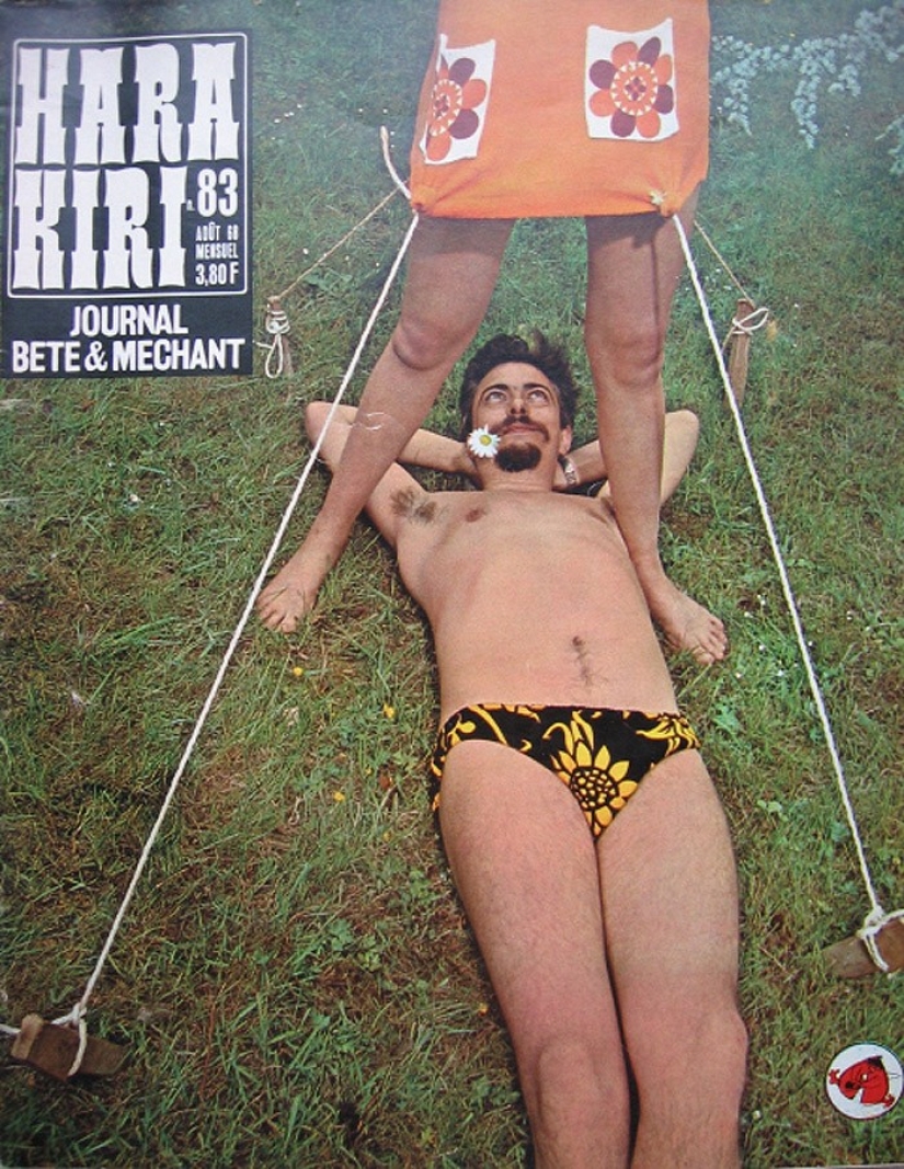 Las portadas de la revista francesa más gamberra del siglo pasado