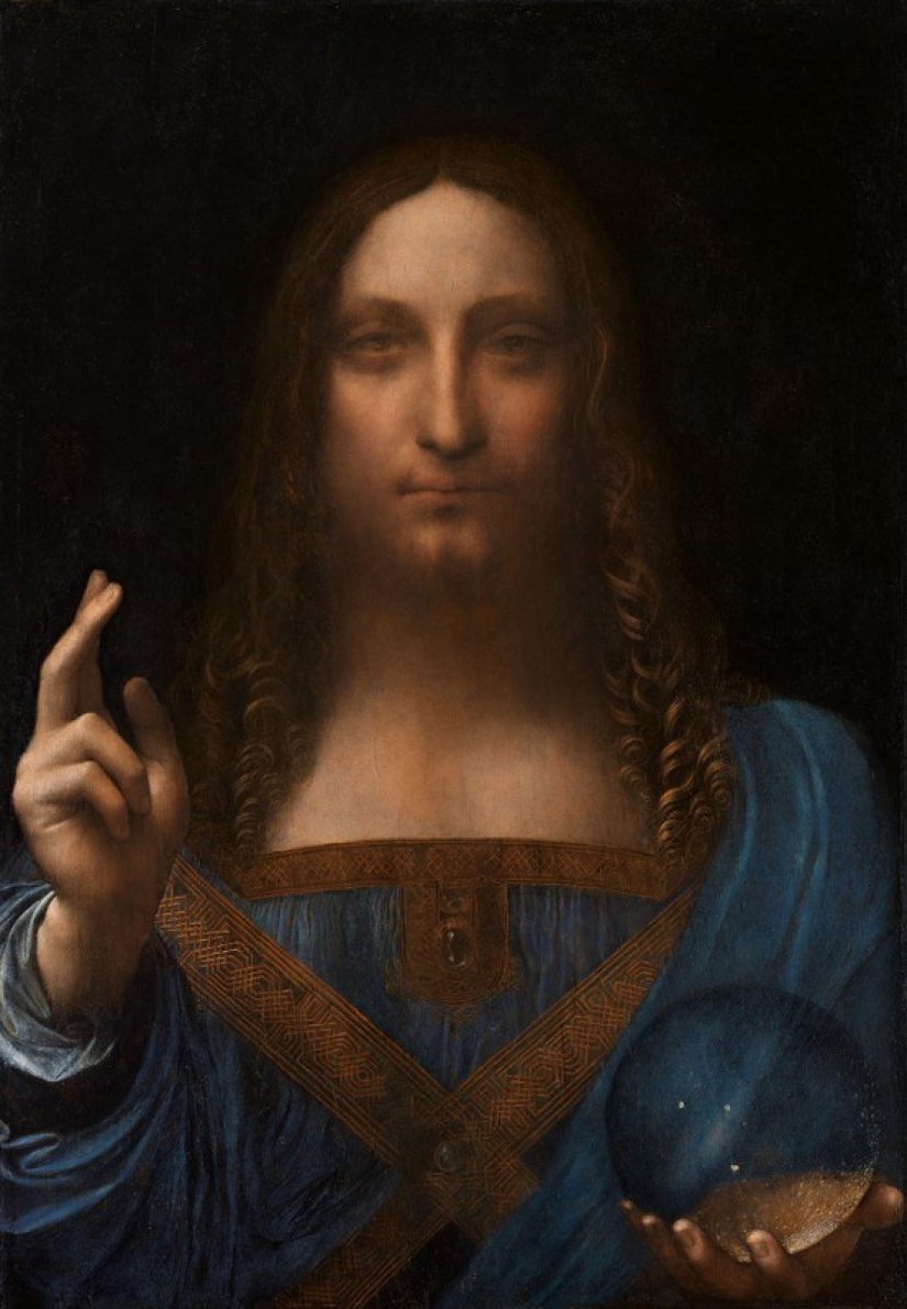 Leonardo da Vinci's painting sold for a record 450 million dollars