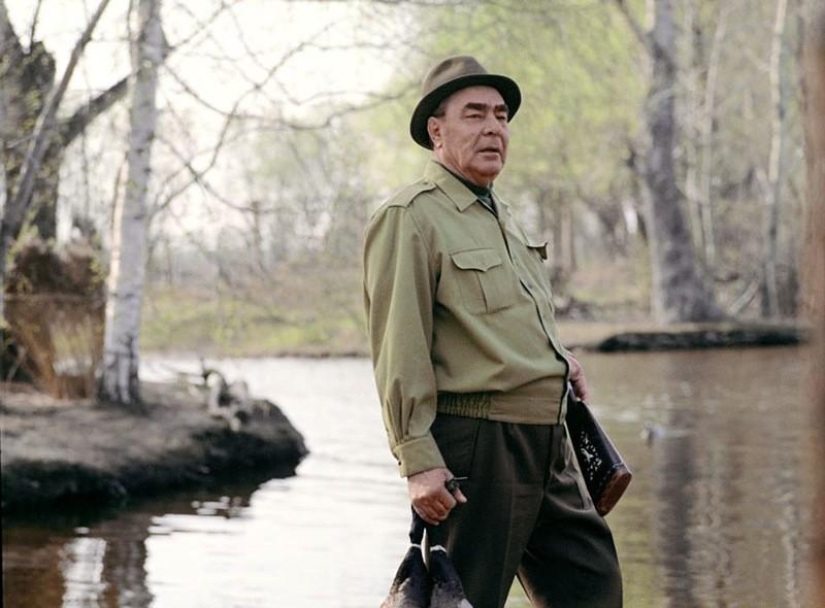 Leonid Ilyich Brezhnev on vacation and not only