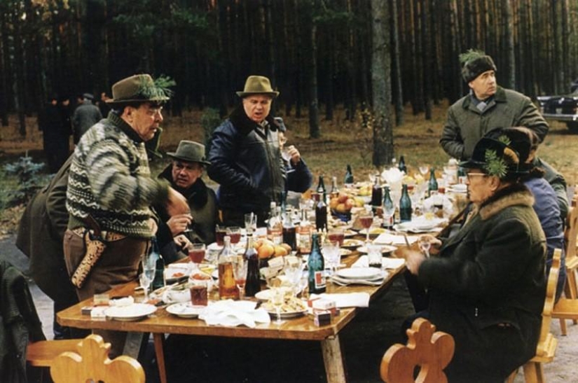 Leonid Ilyich Brezhnev on vacation and not only