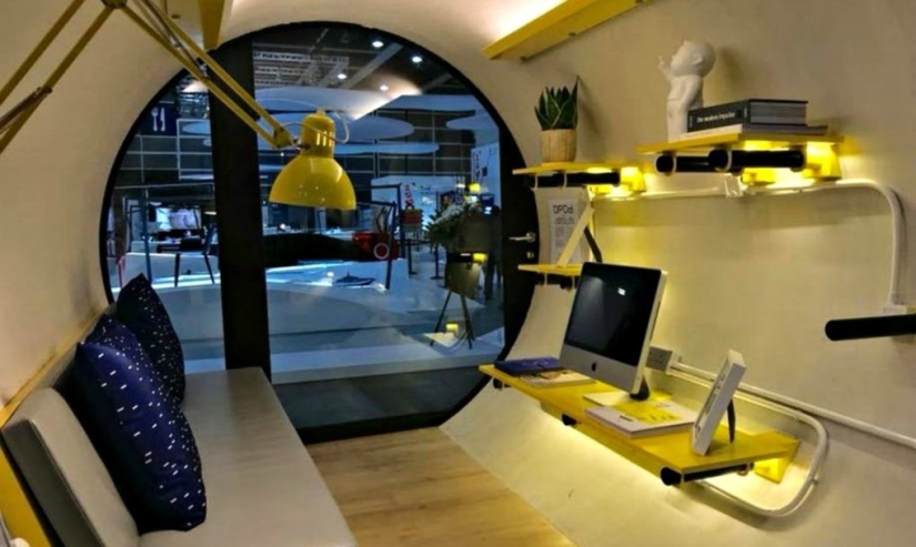 Life in a concrete pipe: in Hong Kong, it was proposed to build housing in water pipes