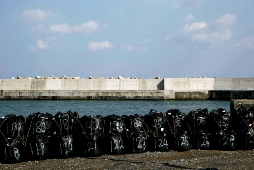 Life is like in prison: the coast of Japan, affected by the 2011 tsunami, was surrounded by a 12-meter wall