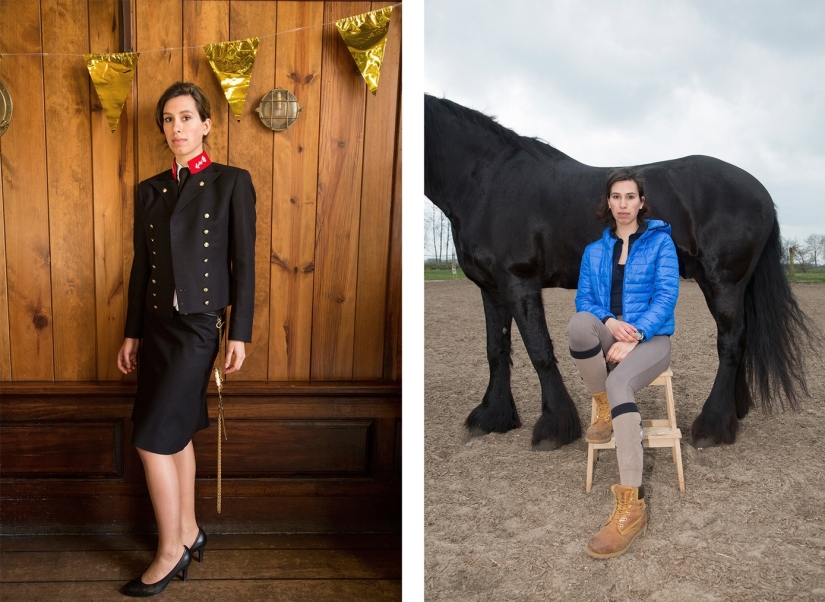 Lo que se esconde debajo del uniforme: chicas de la Marina de los Países Bajos en uniforme y sin él Lo que se esconde debajo del uniforme: chicas de la Marina de los Países Bajos en uniforme y sin él