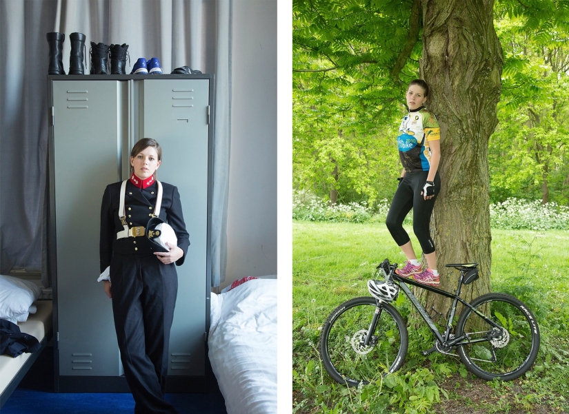 Lo que se esconde debajo del uniforme: chicas de la Marina de los Países Bajos en uniforme y sin él Lo que se esconde debajo del uniforme: chicas de la Marina de los Países Bajos en uniforme y sin él
