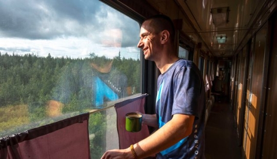 Lo que se puede ver desde la ventana del tren en el Ferrocarril Transiberiano