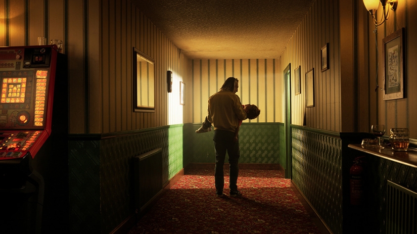 "Lonely man": the photographer spent three months poring over each of these photos