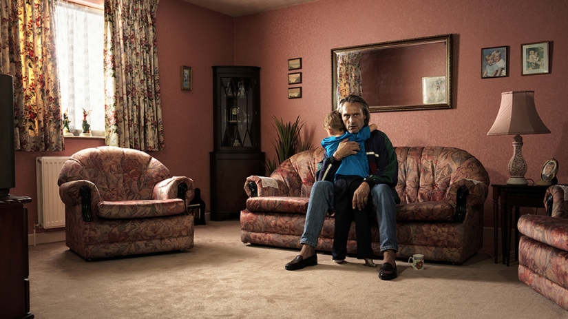 "Lonely man": the photographer spent three months poring over each of these photos