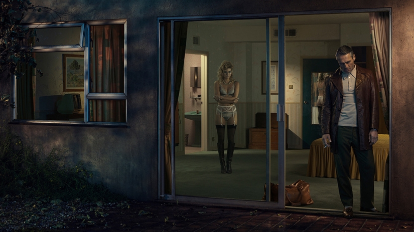 "Lonely man": the photographer spent three months poring over each of these photos