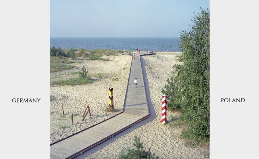 Look like the most peaceful borders between European countries