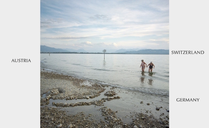 Look like the most peaceful borders between European countries