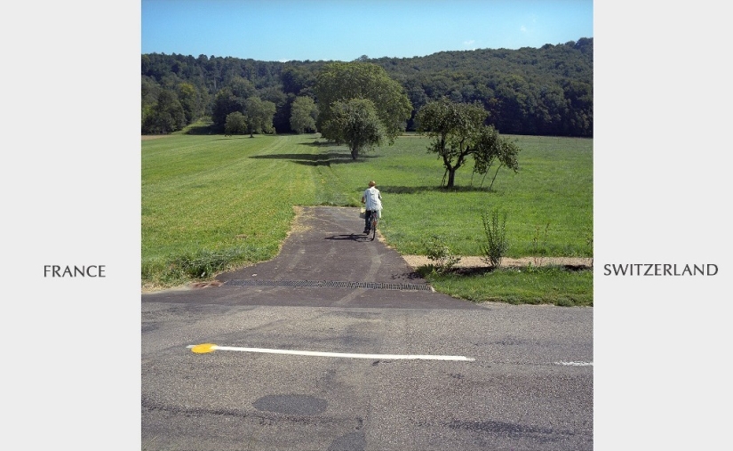 Look like the most peaceful borders between European countries