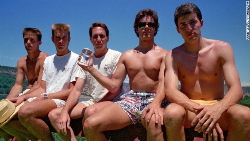 Los amigos han sido fotografiados cada 5 años desde 1982