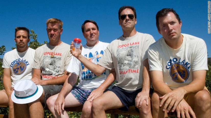 Los amigos han sido fotografiados cada 5 años desde 1982