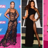 Los atuendos más reveladores de las celebridades: 20 fotos