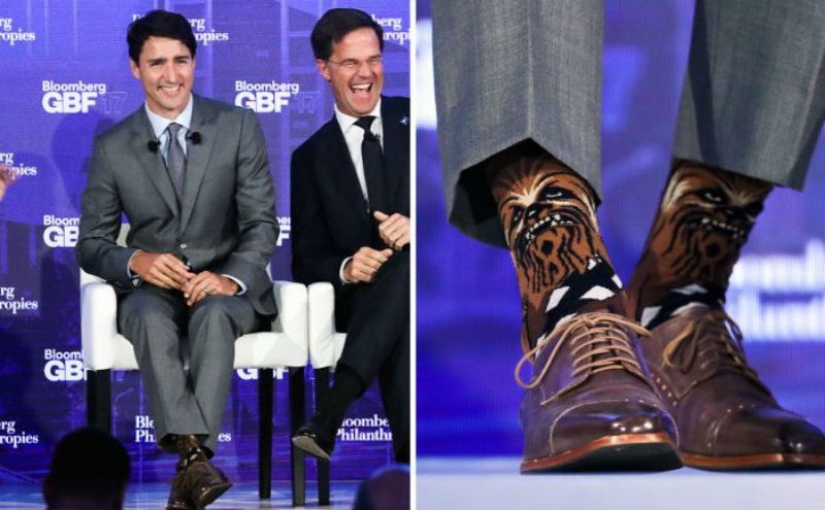 Los calcetines en Canadá son más que calcetines: las 11 parejas brillantes de Justin Trudeau Los calcetines en Canadá son más que calcetines: las 11 parejas brillantes de Justin Trudeau