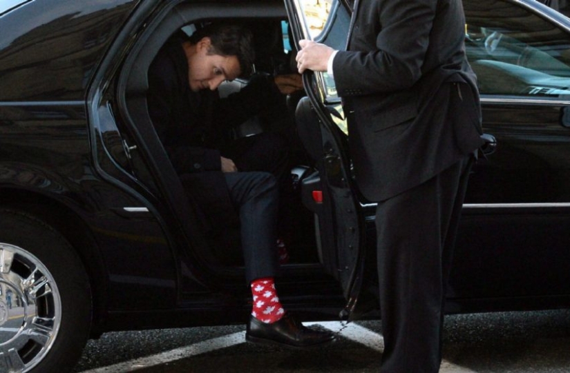 Los calcetines en Canadá son más que calcetines: las 11 parejas brillantes de Justin Trudeau Los calcetines en Canadá son más que calcetines: las 11 parejas brillantes de Justin Trudeau